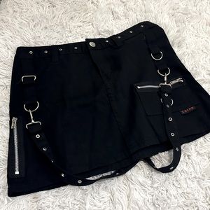 Vintage Tripp NYC Bondage Zipper Skirt